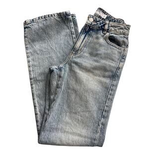 Garage Denim 90s Straight Jeans Women’s Size 0 / 24 Light Wash Vintage Y2K Style